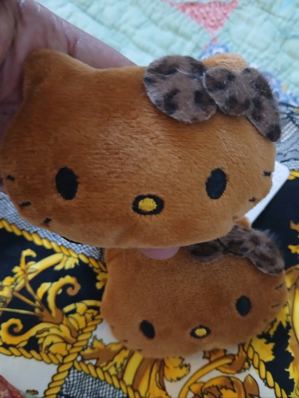 Hello Kitty Plush Hair ties (2) - Picture 3 of 5